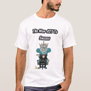 Erfolgsaffe-Illustration T-Shirt