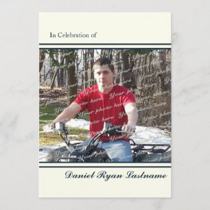 Erfolgsfeier mit Foto Einladung