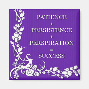 Erfolgsformel-motivierender Nachrichtenmagnet Magnet