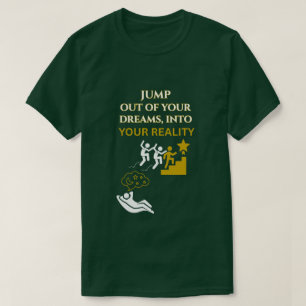 ERFOLGSGESCHICHTE DEEP GREEN MOTIVATIONAL UNISEX H T-Shirt