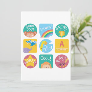 Erfolgskennzeichnungen Phantastisch Cool Großes Einladung