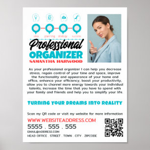 Erfolgskonzept, Beruflicher Organisator Poster
