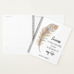 Erfolgsmanifestation Affirmations Planer