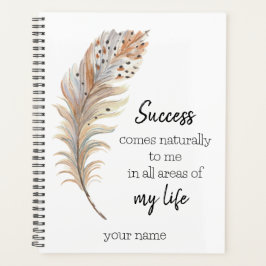 Erfolgsmanifestation Affirmations Planer