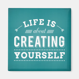 Erfolgsquote Motivierend Attitude Life Zitat Magnet