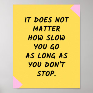 Erfolgsquote Motivierend / Inspiration Zitat Poster