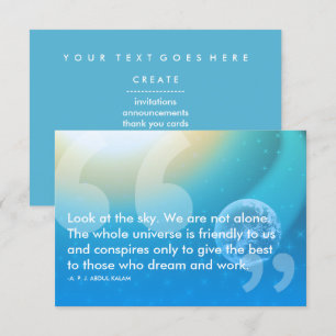 Erfolgsquote von APJ Abdul Kalam Einladung