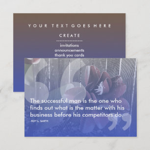 Erfolgsquote von Roy l Smith Einladung