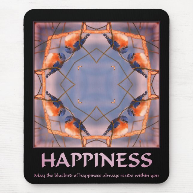 Erfolgsvogel, inspirierend mousepad (Vorne)