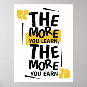 Erfolgsziele für Unternehmer Träume Motivierend Poster