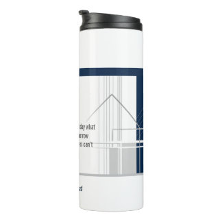 Erfolgszitat Immobilien / Hausdienstleistungen Thermosbecher