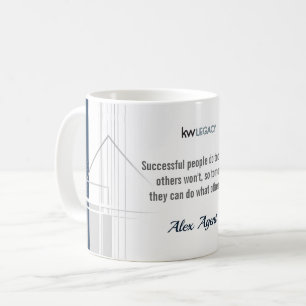 Erfolgszitat Immobilien / Hausservice Kaffeetasse