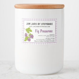 Erforderliche Textfruchtreserven für die Hütte Lebensmitteletikett