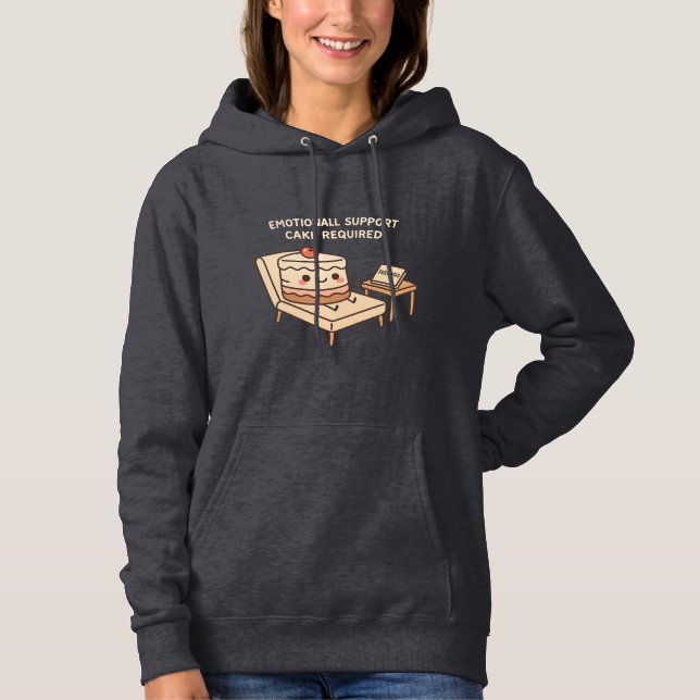 Erforderlicher Support-Cake Hoodie (Vorderseite)