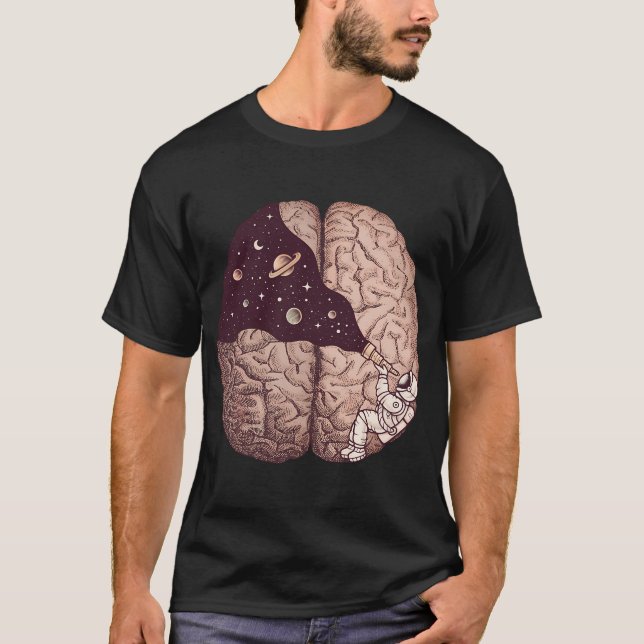 Erforsche dein Universum T-Shirt (Vorderseite)