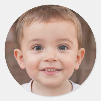 Erforschen des Unbekannten Runder Aufkleber