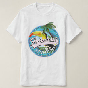 erforschen Sie das fabelhafte Argentinienlogo T-Shirt