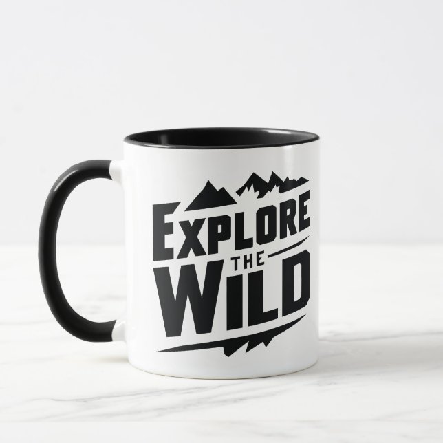 Erforschen Sie die Wildnis Tasse (Links)