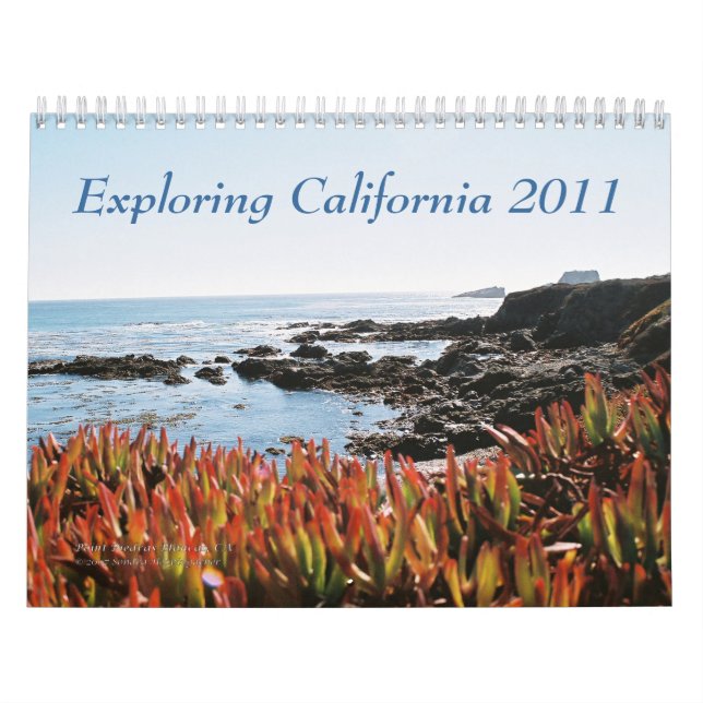 Erforschenkalifornien 2017 kalender (Titelbild)