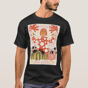 Erforscht Themen des klassischen Yayoi Kusama-T - T-Shirt