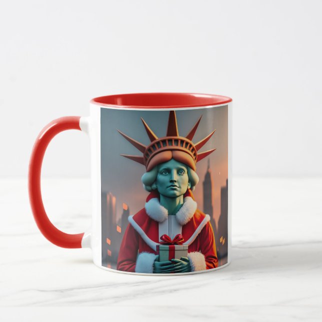 Erforschung der Freiheitsstatue des NYC Tasse (Links)