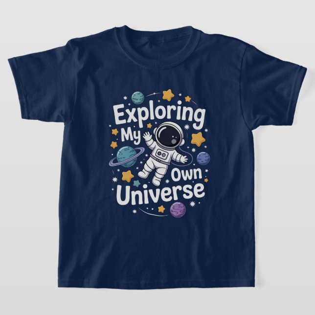 Erforschung meines eigenen Universums T-Shirt (Ablage )