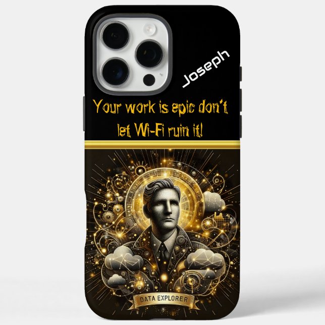 Erforschung von Datenlandschaften mit einem vision Case-Mate iPhone Hülle (Rückseite)