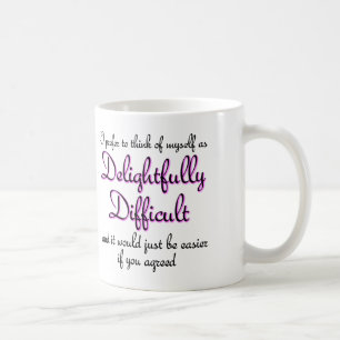 Erfreulich Schwieriger Lustiger Becher oder Reiseb Kaffeetasse
