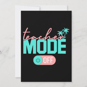 Erfreulicher Lehrermodus am letzten Schulsommer B Einladung