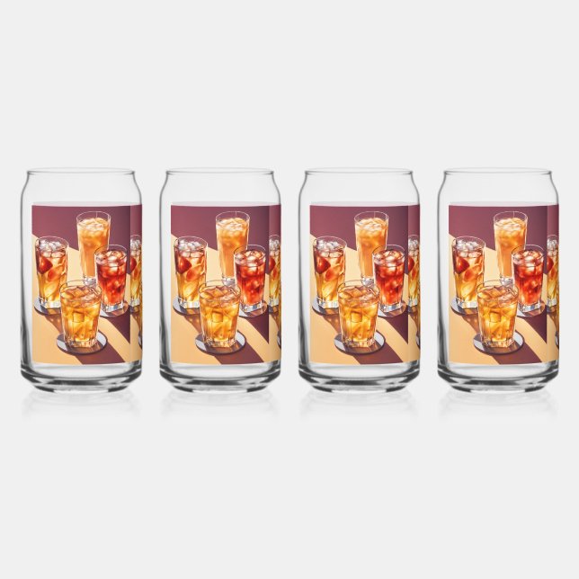 "Erfrischende Elixiere: Ein Toast zu erfrischenden Dosenglas (Vorderseite)