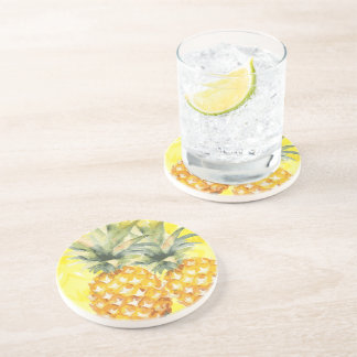 Erfrischende Getränke servieren | Ananas Tropische Getränkeuntersetzer