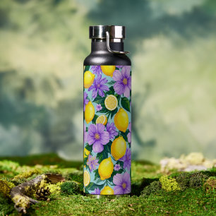 Erfrischende Zitronen-Sommer-Ästhetik-Wasserflasch Trinkflasche