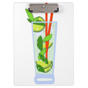 Erfrischende Zwischenablage Klemmbrett
