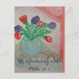 Erfrischung Postkarte