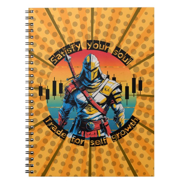 Erfüllen | Handelsmotivation | Fantasy-Design-Comi Notizblock (Vorderseite)