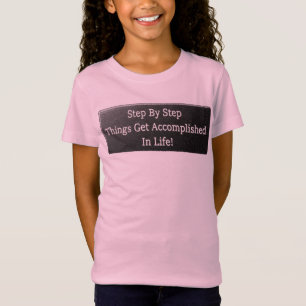 "Erfüllen Sie das Leben" Niedliches Design. Jetzt  T-Shirt