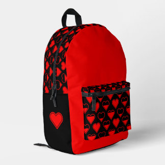 "Erfüllt das Herz" Design-Rucksack Bedruckter Rucksack