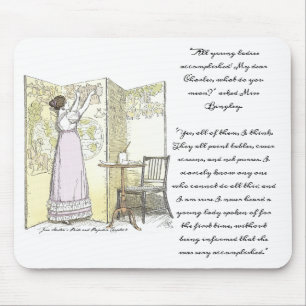 Erfüllte Damen, Jane Austen Pride & Prejudice Mousepad