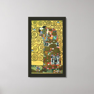 Erfüllung aka Der Kuss von Gustav Klimt Leinwanddruck