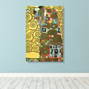 Erfüllung aka Der Kuss von Gustav Klimt Leinwanddruck