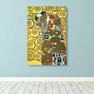 Erfüllung aka Der Kuss von Gustav Klimt Leinwanddruck