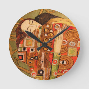 Erfüllung alias The Embrace / Valentine's Day Runde Wanduhr