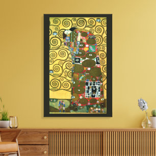 Erfüllung alias The Embrace von Gustav Klimt Leinwanddruck