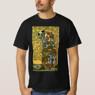 Erfüllung alias The Embrace von Gustav Klimt T-Shirt