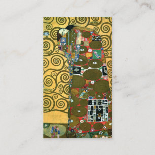 Erfüllung (Der Kuss) von Gustav Klimt Hochzeit Begleitkarte