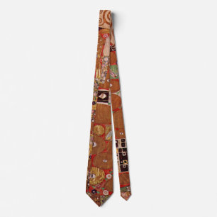 Erfüllung von Gustav Klimt, Vintage Art Nouveau Krawatte