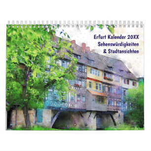 Erfurt Kalender – Sehenswürdigkeiten & Stadtansich