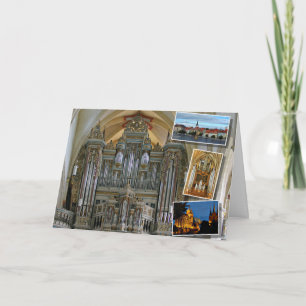 Erfurt Prediger Church organ Karte