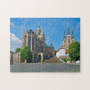 Erfurter Dom Deutschland. Puzzle