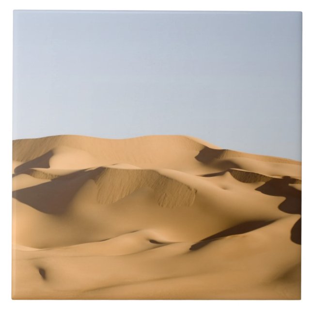 Erg Awbari, Sahara Wüste, Fezzan, Libyen.  2 Fliese (Vorderseite)